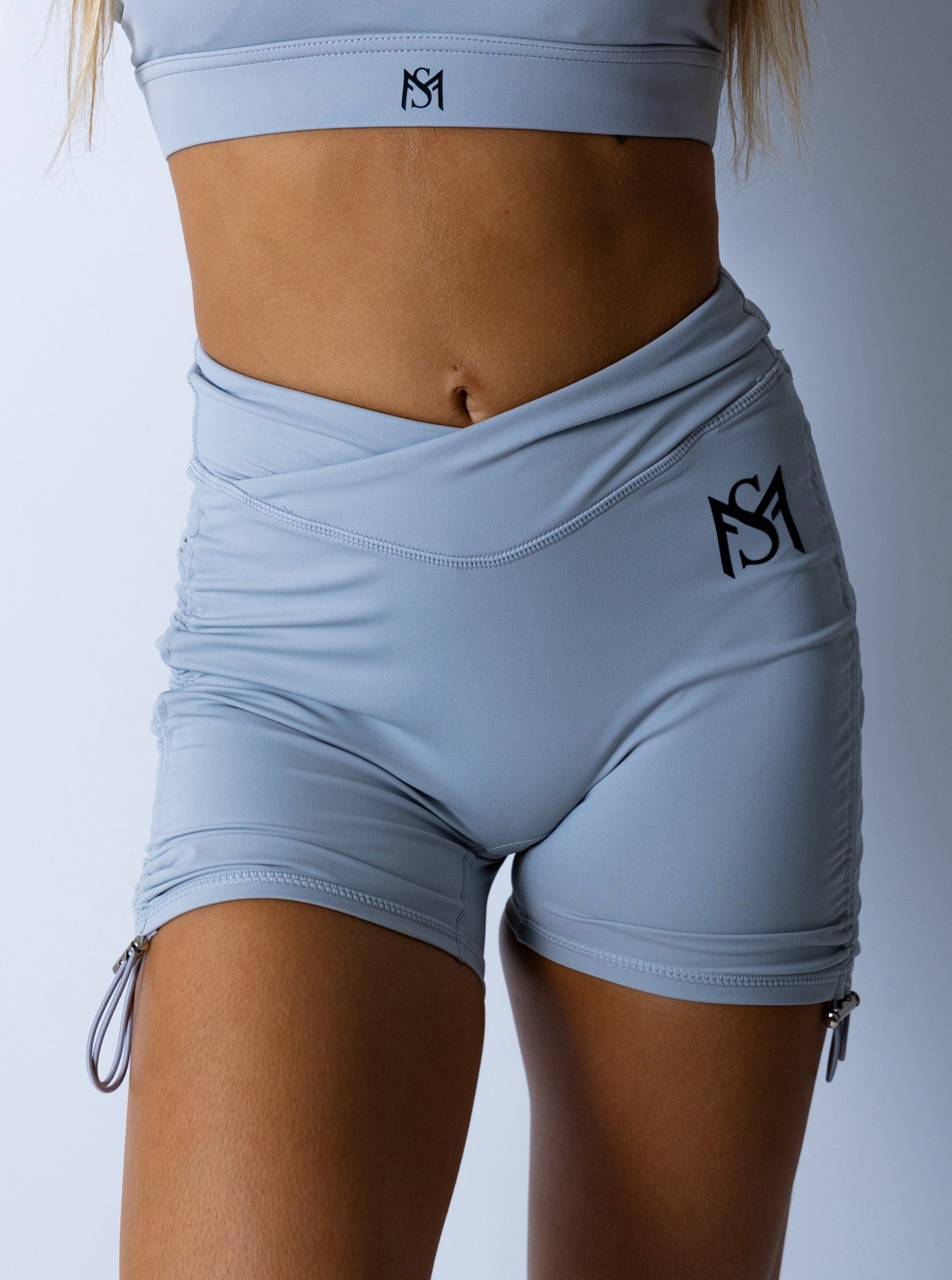 Wrap Shorts Grey Sportmonkey