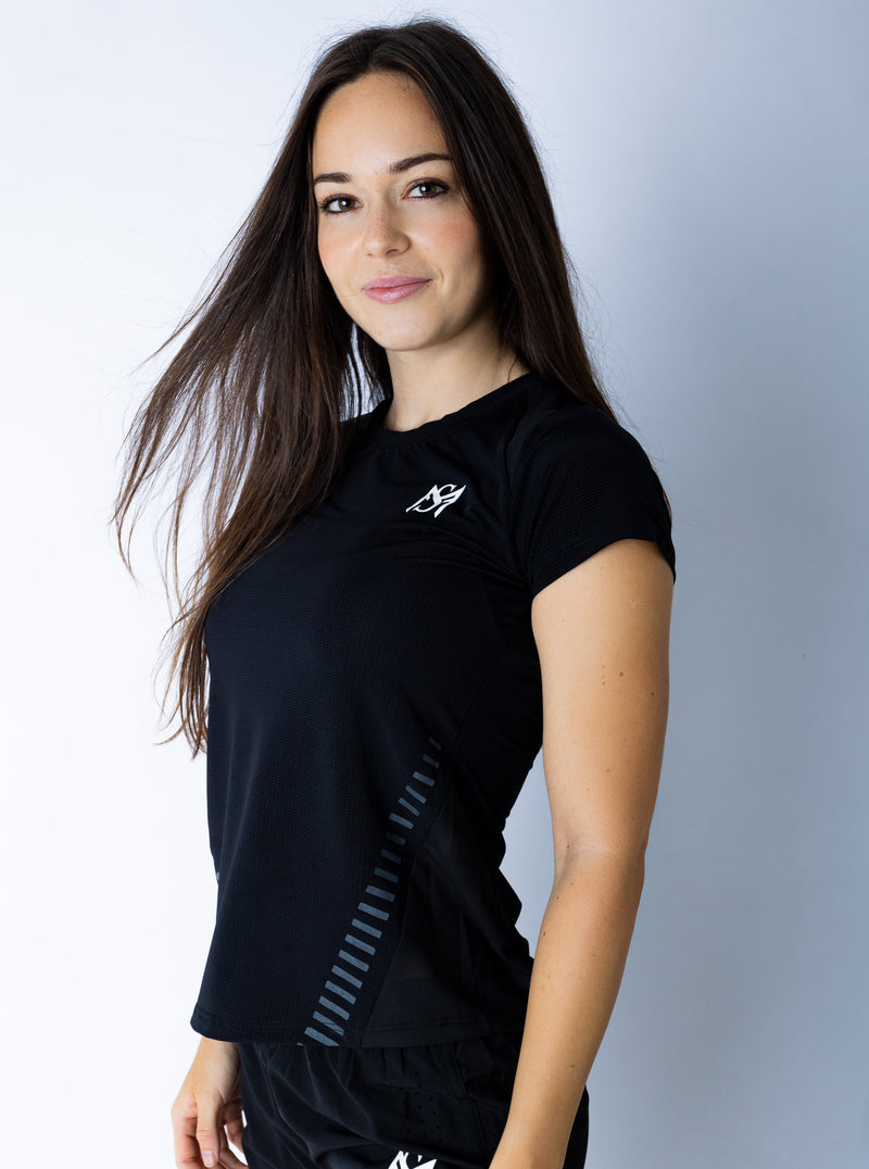 Dry-Fit Black Running T-Shirt Sportmonkey PRO
