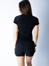 Double Layer Shorts Black/Black Sportmonkey PRO
