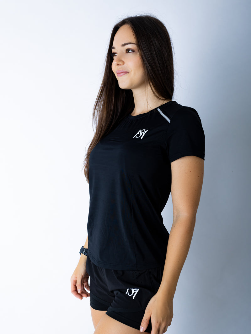 Dry-Fit Running Black T-Shirt Sportmonkey PRO