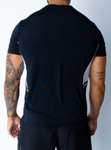 Dry-Fit Black/White T-Shirt Sportmonkey PRO