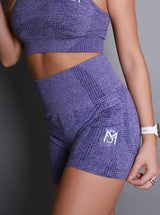 Marble Purple Shorts sportmonkey