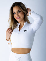 Lace Collection White Long Sleeve Sportmonkey